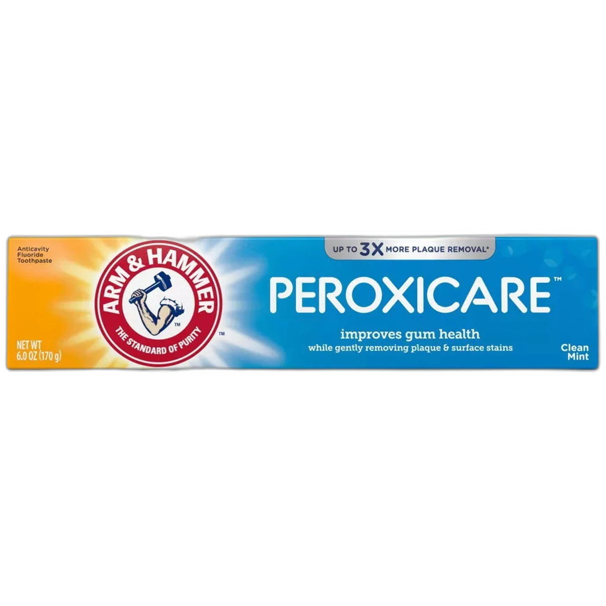 Arm And Hammer Peroxie care Baking Soda And Peroxide Toothpaste 6Oz (Pack of 12)