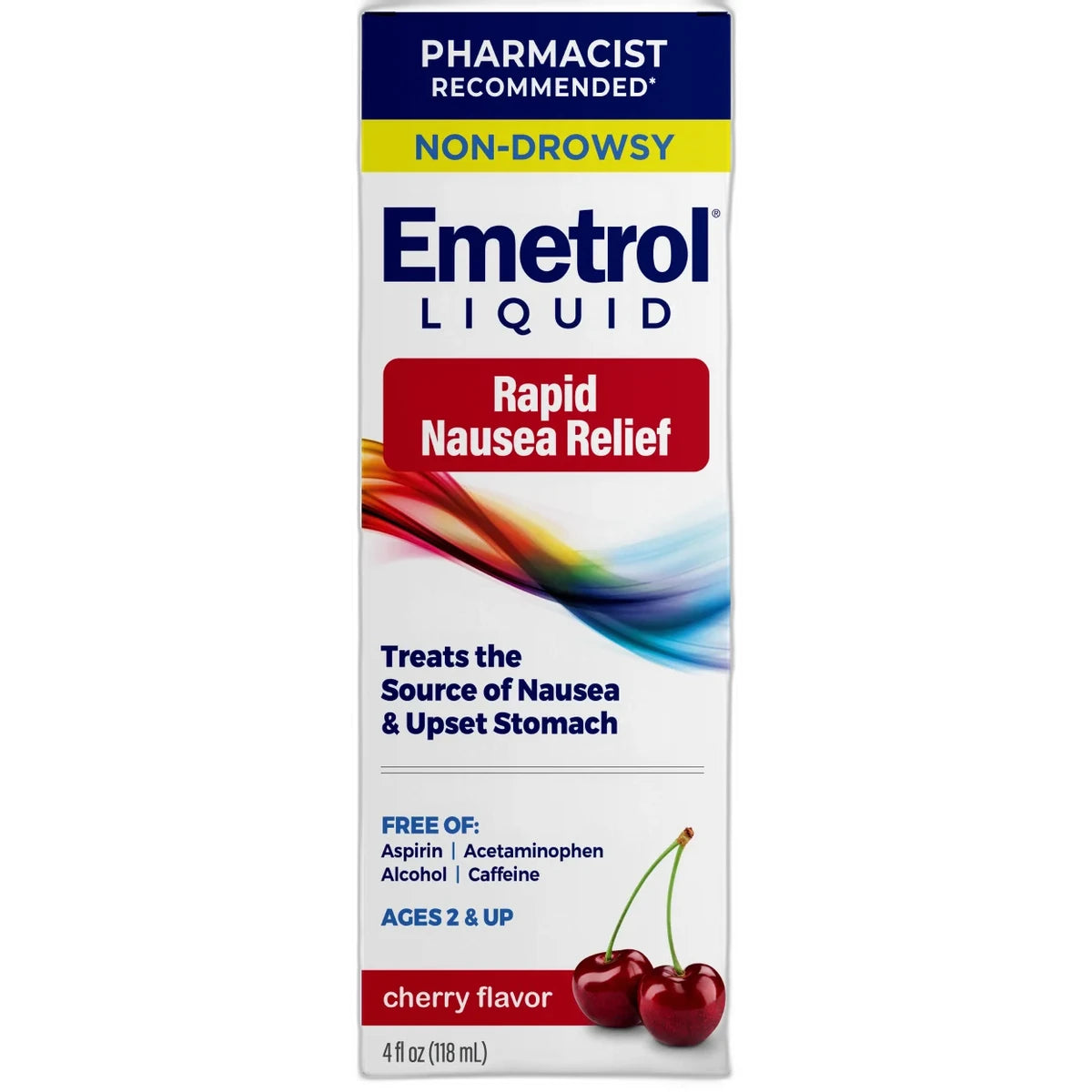 Emetrol For Nausea Cherry Flavor Syrup 4Oz (Pack of 24)