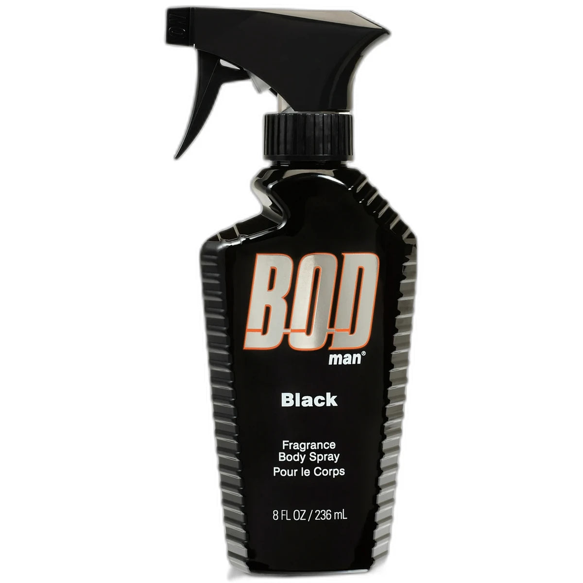 Bod Man Black Fragrance Body Spray 8Oz (Pack of 12)
