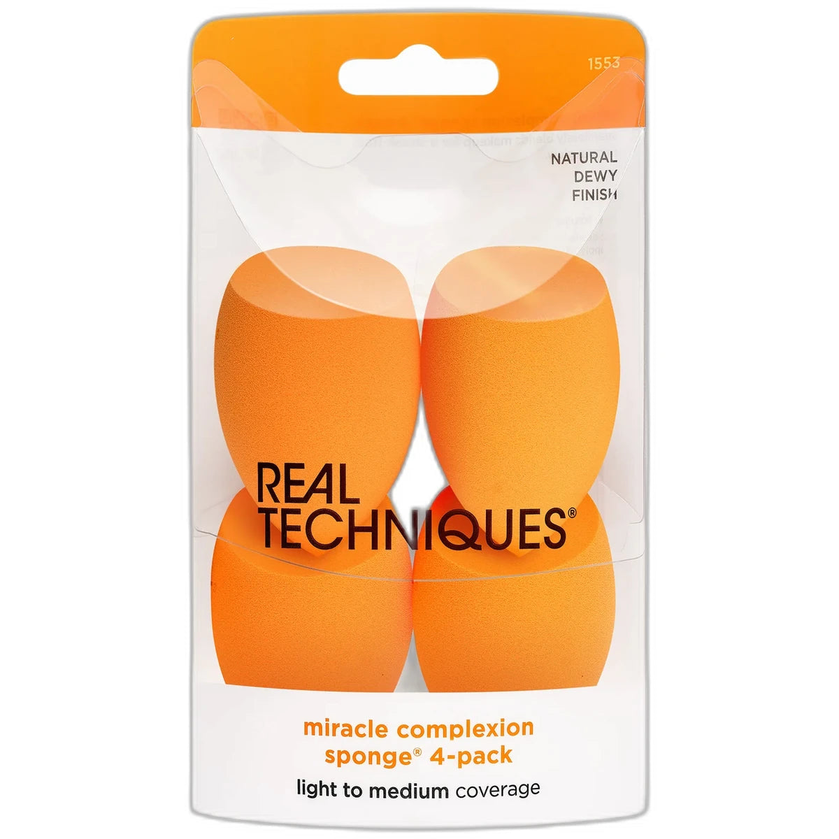 Real Techniques Miracle Complexion Sponge 0.88Oz(Pack Of 16)