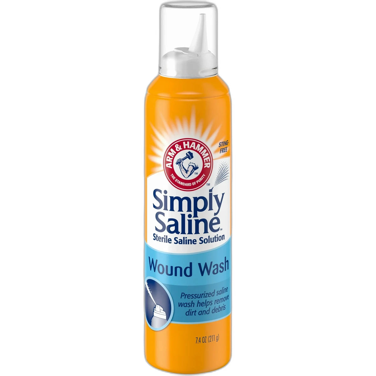 Arm & Hammer - Simply Saline Wound Wash 7.10 fl oz (Pack of 12)