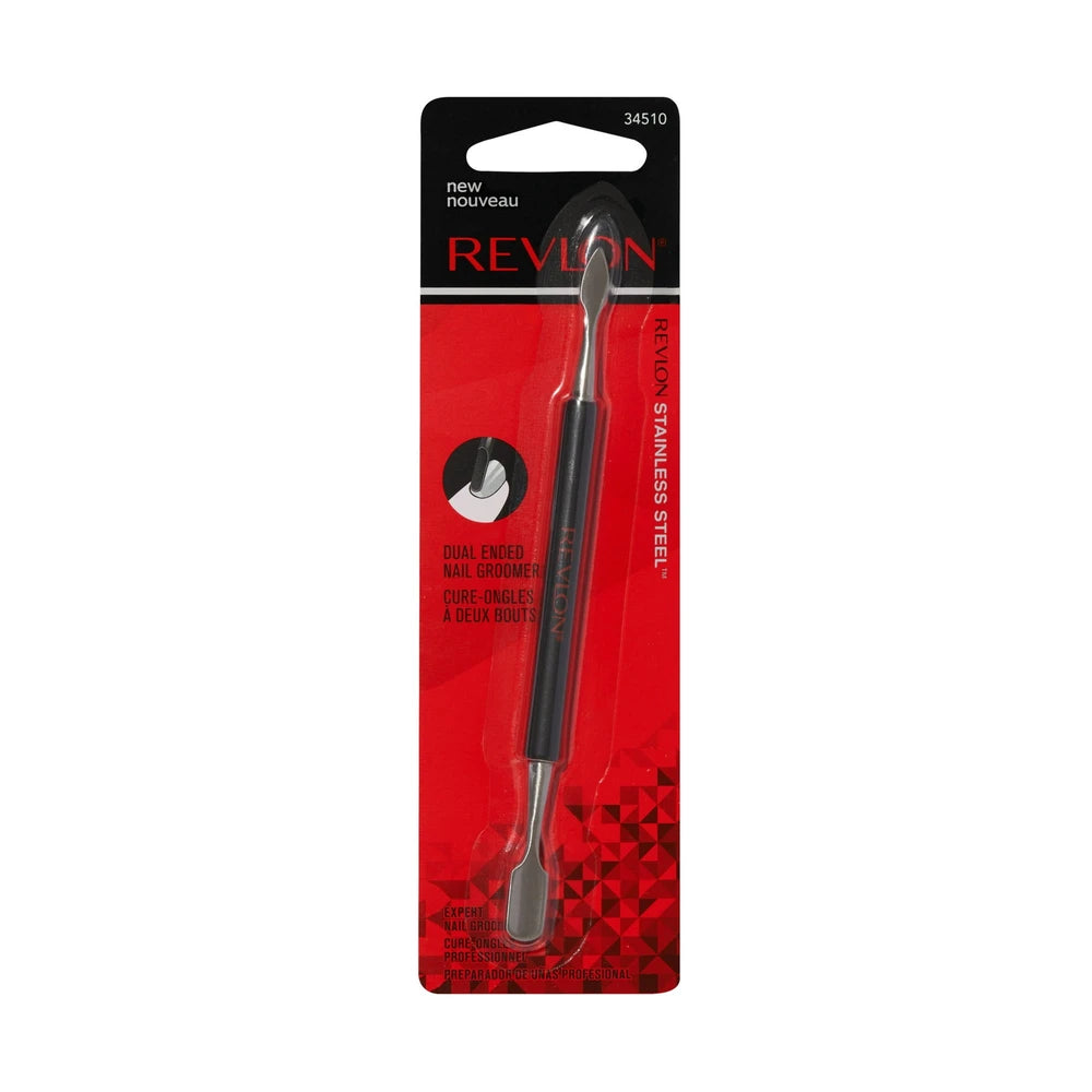Revlon Cuticle Pusher and Nail Cleaner Black (Pack of 72)