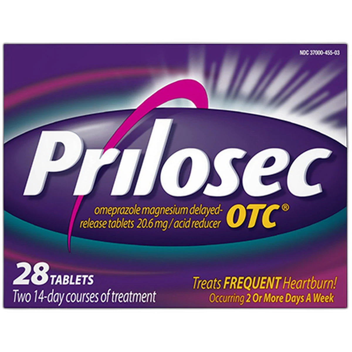 Prilosec OTC Acid Reducer Delayed Release Tablets28 ea 1.76Oz (Pack of 24)