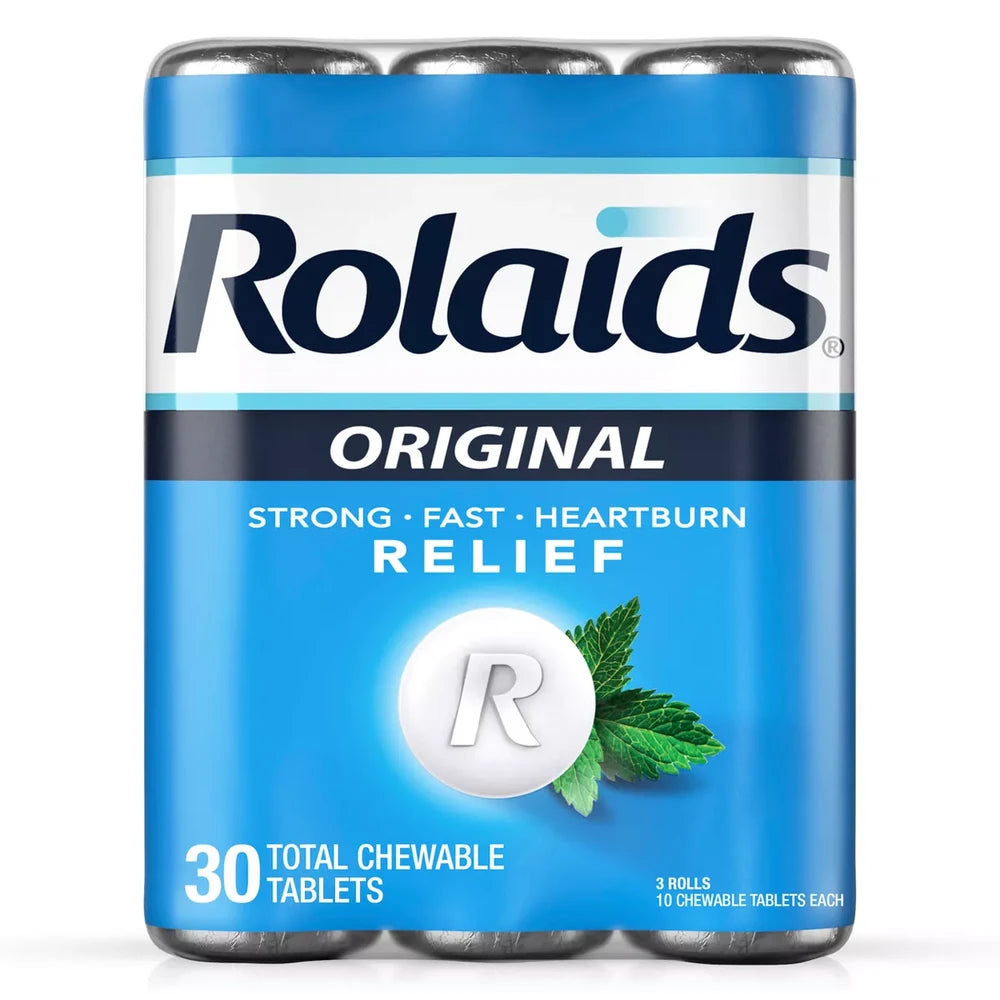 Rolaids Original Digestive Chewable Tablets - 30ct (Pack of 72)