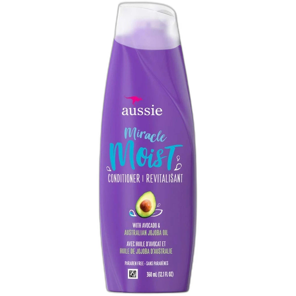Aussie Miracle Moist Hair Conditioner and Revitalisant 12.1Oz (Pack of 6)