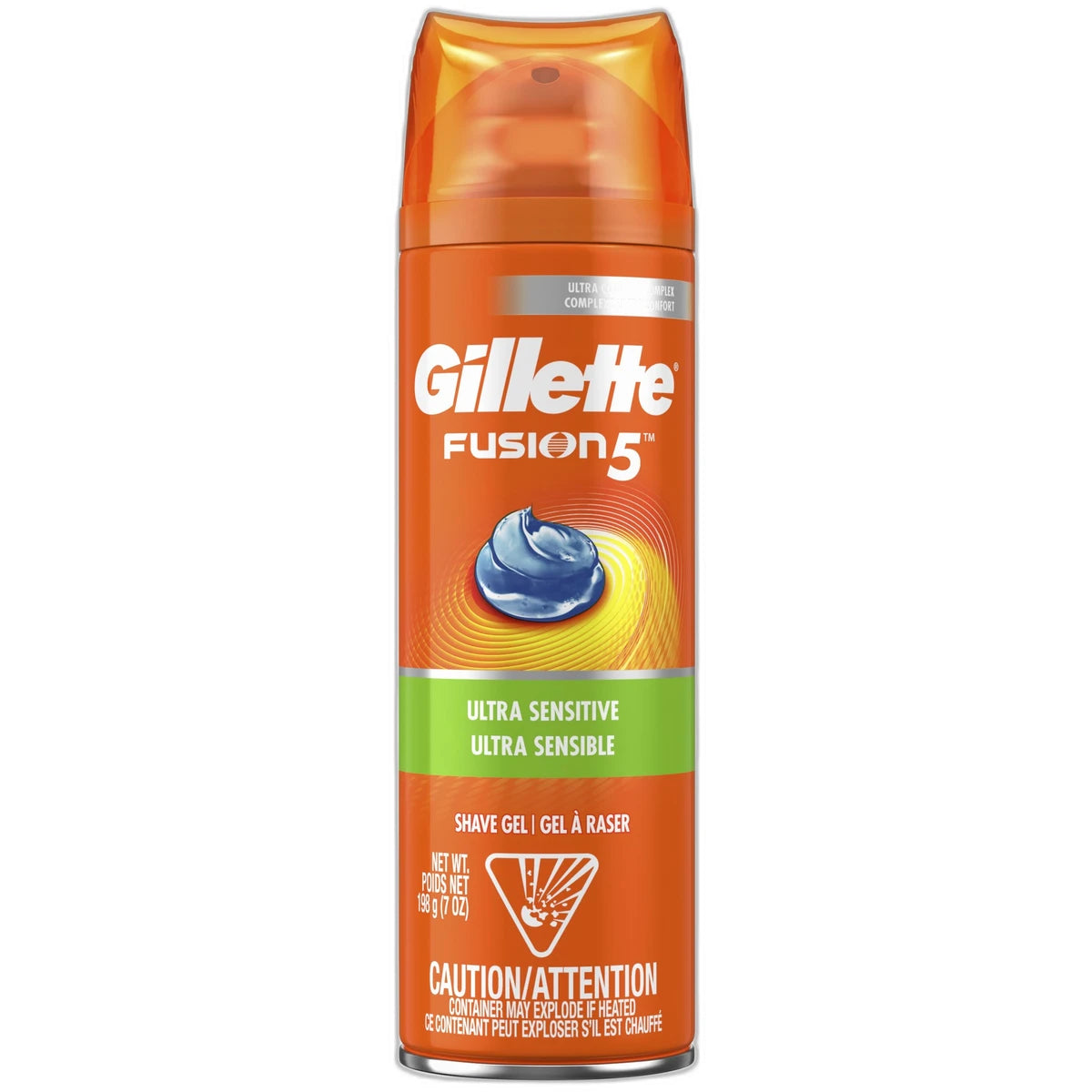 Gillette Fusion Hydra Gel Ultra Sensitive7Oz (Pack of 6)