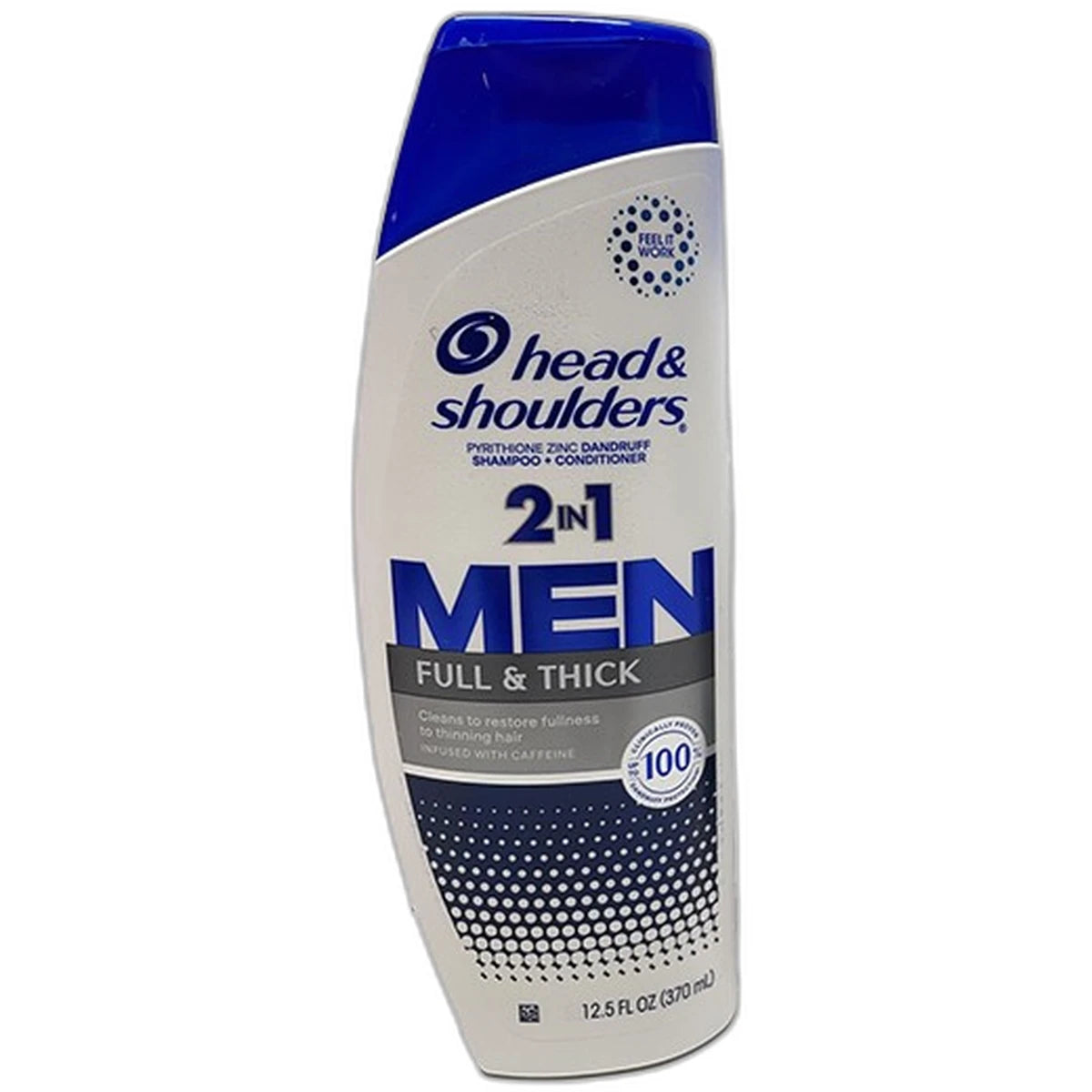 Head and Shoulders Mens 2 in 1 Dandruff Shampoo and Conditioner Coastal Tide 12.5Oz (Pack of 6)