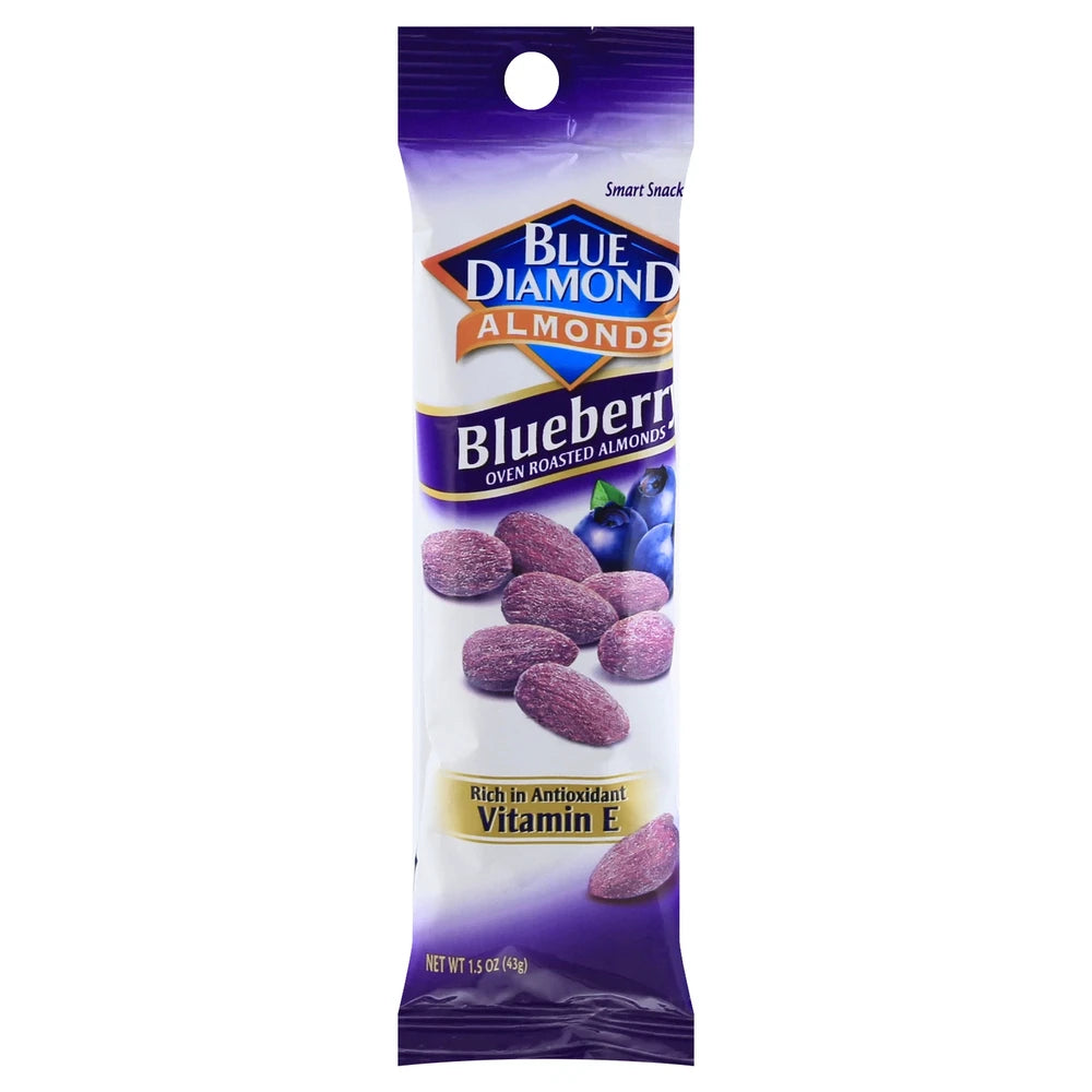 Blue Diamond Almond Nut Thins, Cheddar Cheese, 4.25 Oz (Pack of 144)