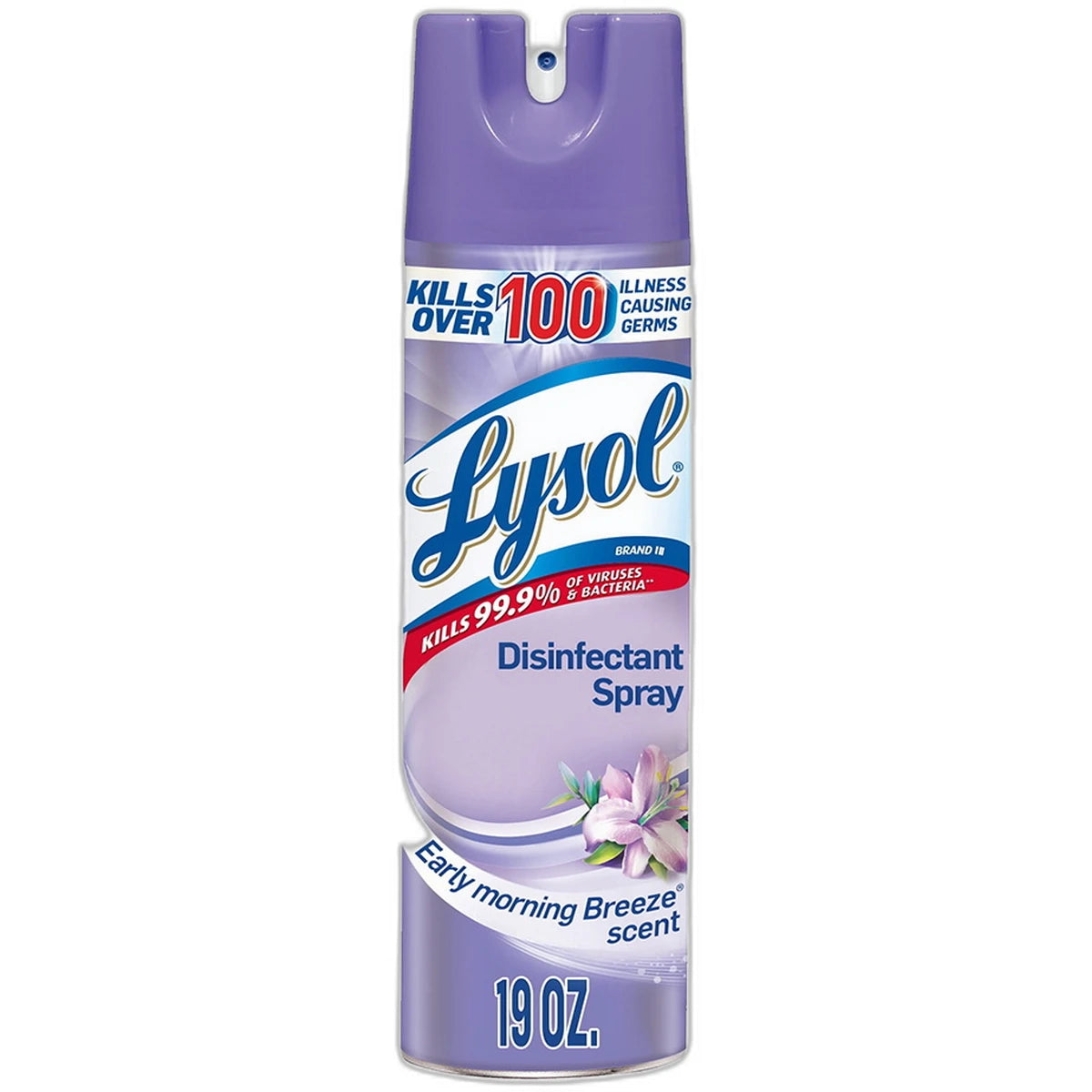Lysol Disinfectant Spray Early Morning Breeze19Oz (Pack of 6)