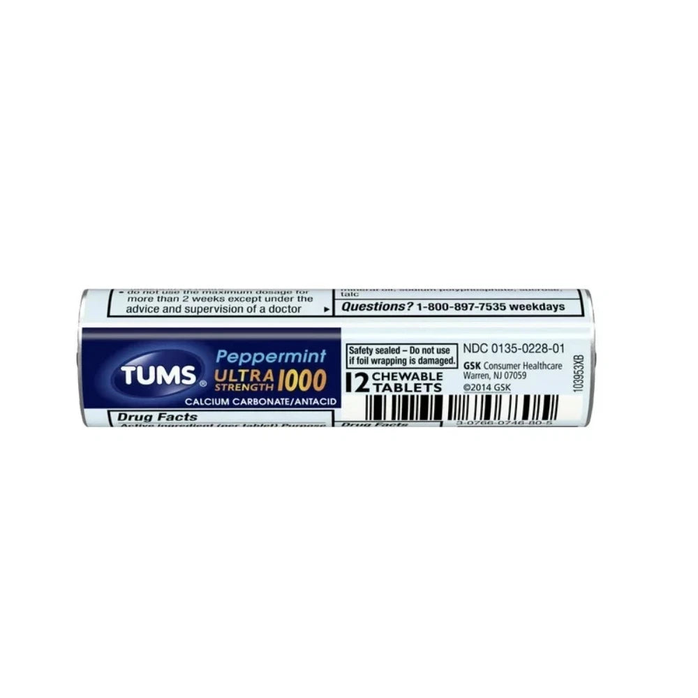 Tums Ultra Strength 1000 (Pack of 288)