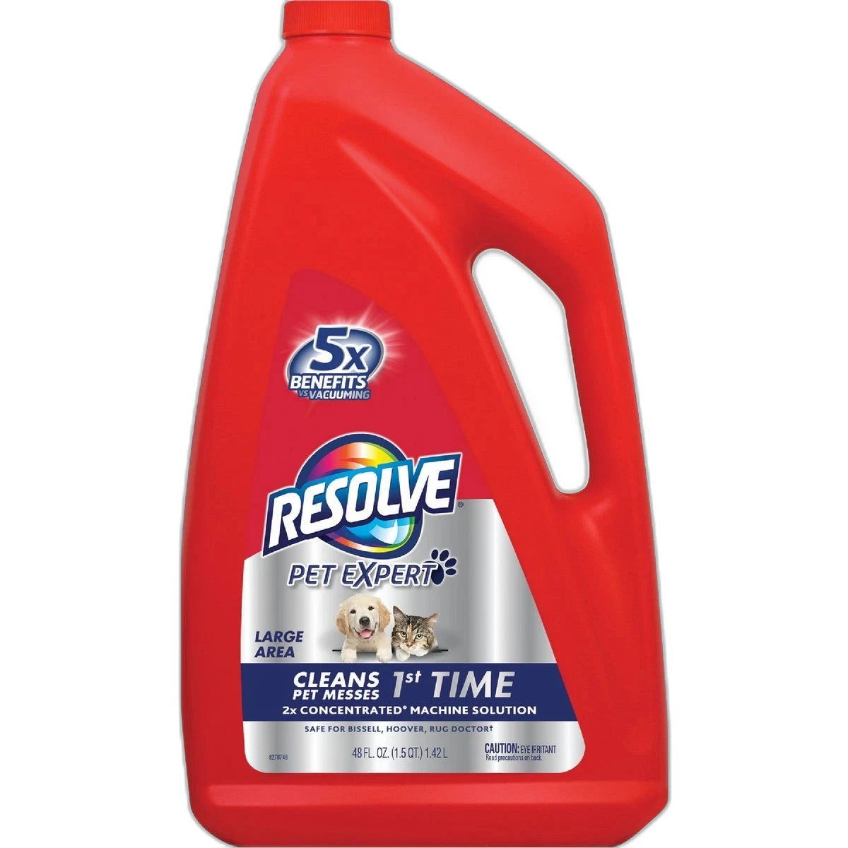 Resolve Pet Carpet Steam Cleaner Solution 2X Concentrate 48Oz (Pack of 6)