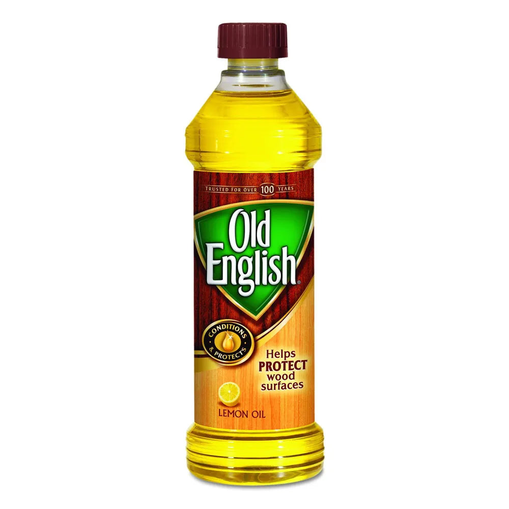 Old English Wood Conditioner and Cleaner Lemon Oil 16Oz (Pack of 6)