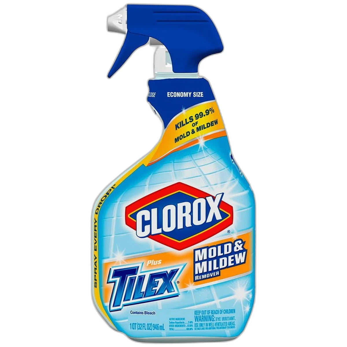 Clorox Plus Tilex Mold And Mildew Remover Spray 32Oz (Pack of 9)