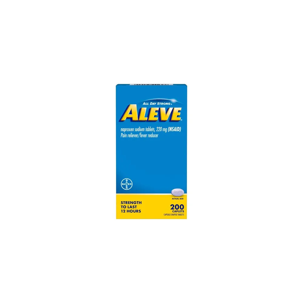 Aleve Arthritis 200 Count Capsules - New 3.46oz (Pack of 24)