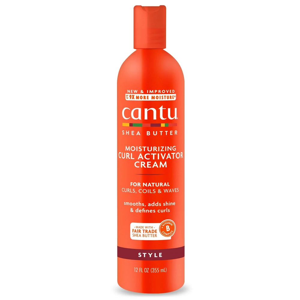 Cantu Natural Hair Moisturizing Curl Activator Cream - 12 fl oz (Pack of 12)
