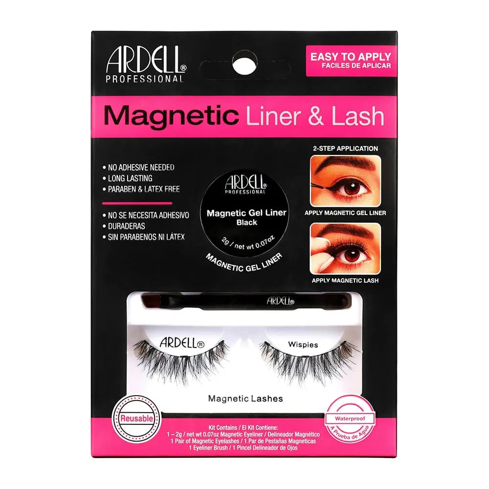 Ardell Professional Magnetic Gel Eyeliner And Lashes Wispies 0.07Oz (Pack Of 36)