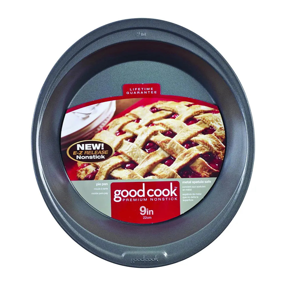Good Cook Non Stick Pie Pan 9In 0.811Oz (Pack Of 12)