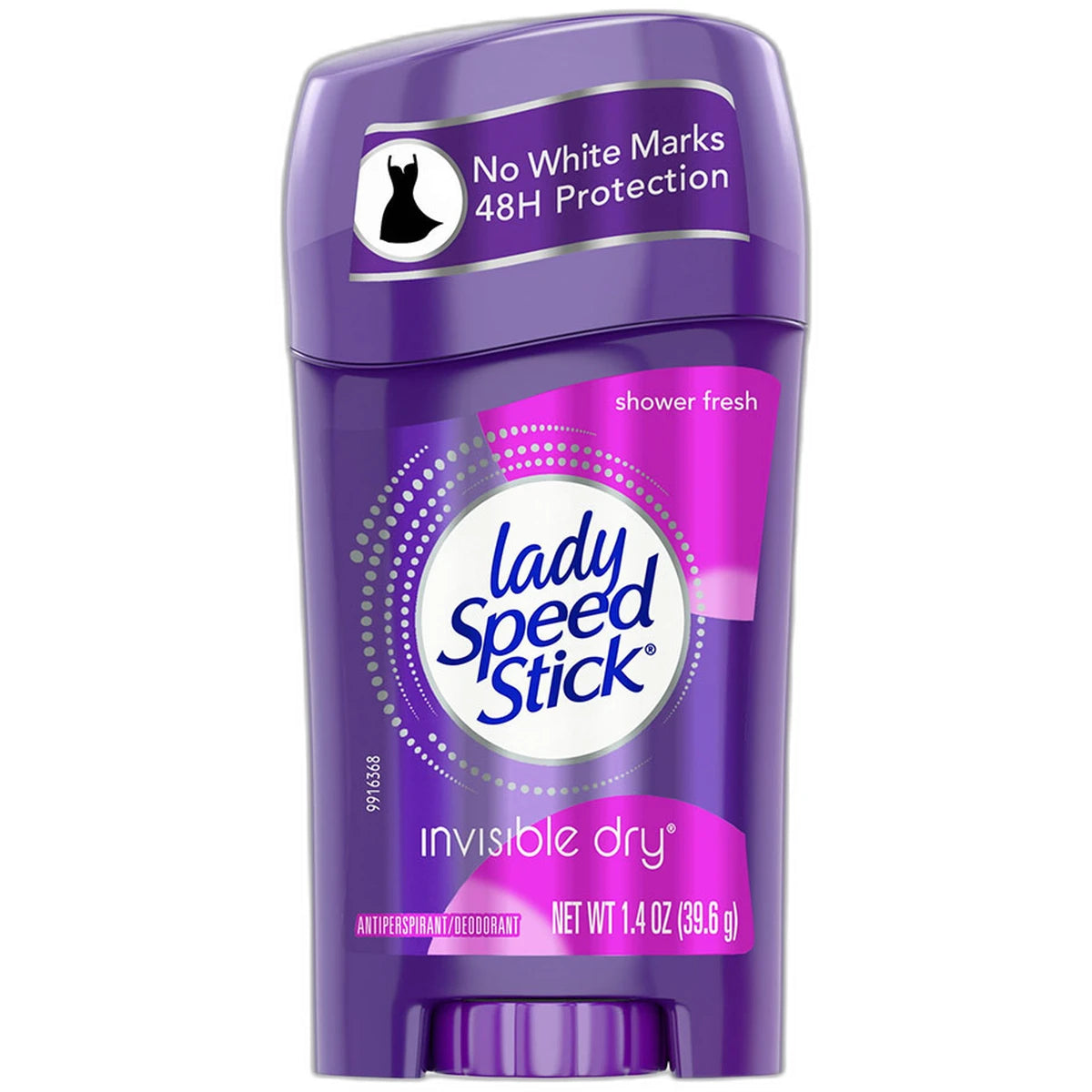 Lady Speed Stick Invisible Dry Antiperspirant And Deodorant Shower Fresh 1.4Oz (Pack of 12)