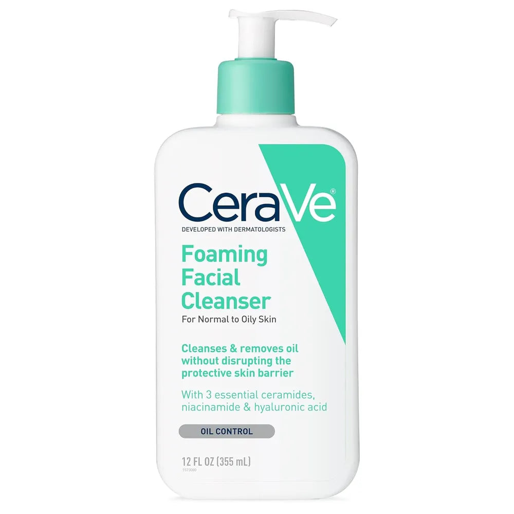CeraVe Foaming Facial Cleanser 12 oz (Pack of 12)