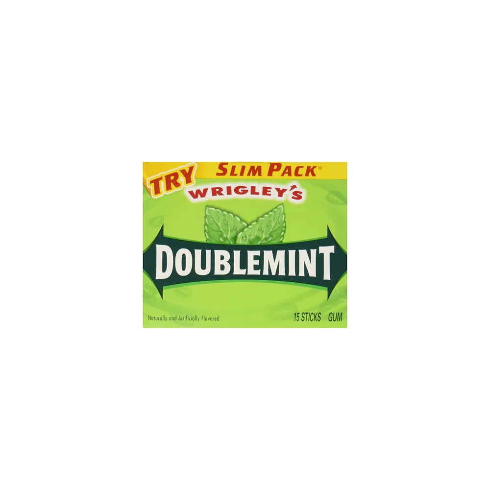 Wrigleys Doublemint Chewing Gum 2Oz (Pack of 120)