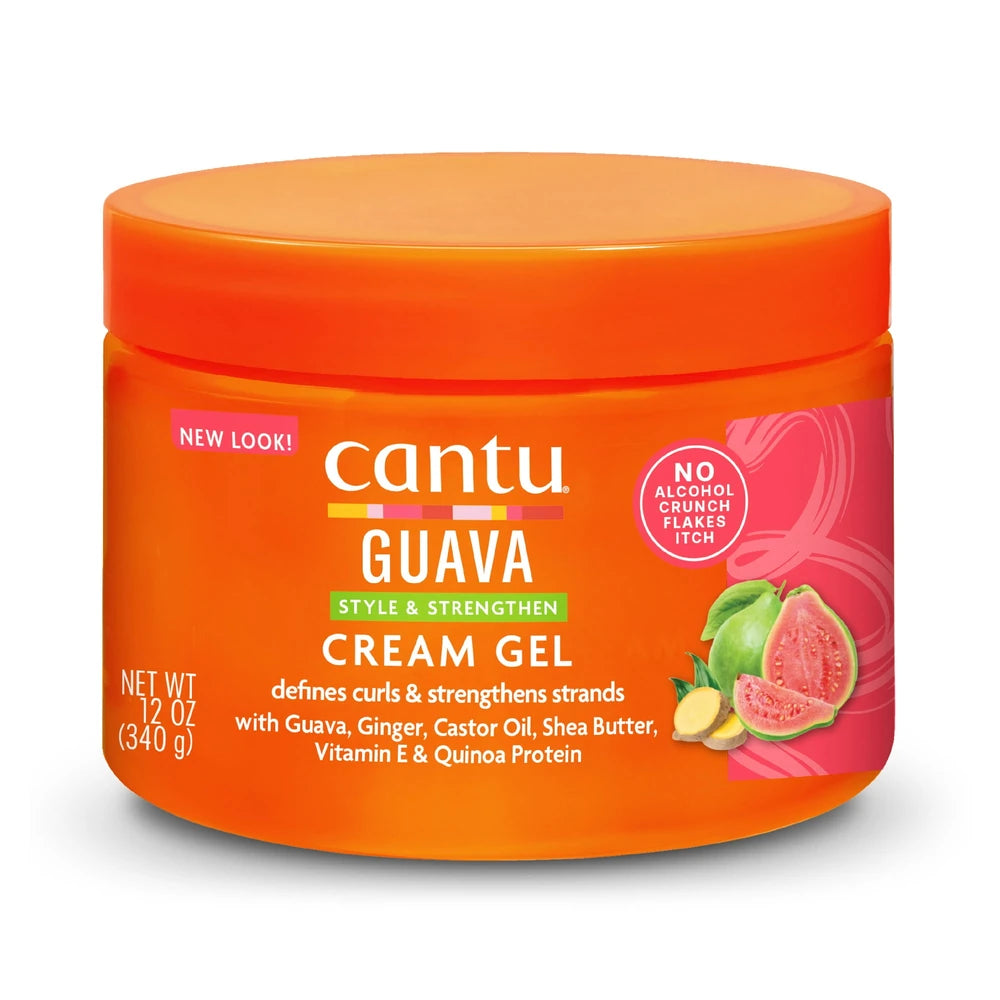 Cantu Guava & Ginger Curl Strengthening Cream Gel 12 fl oz (Pack of 12)