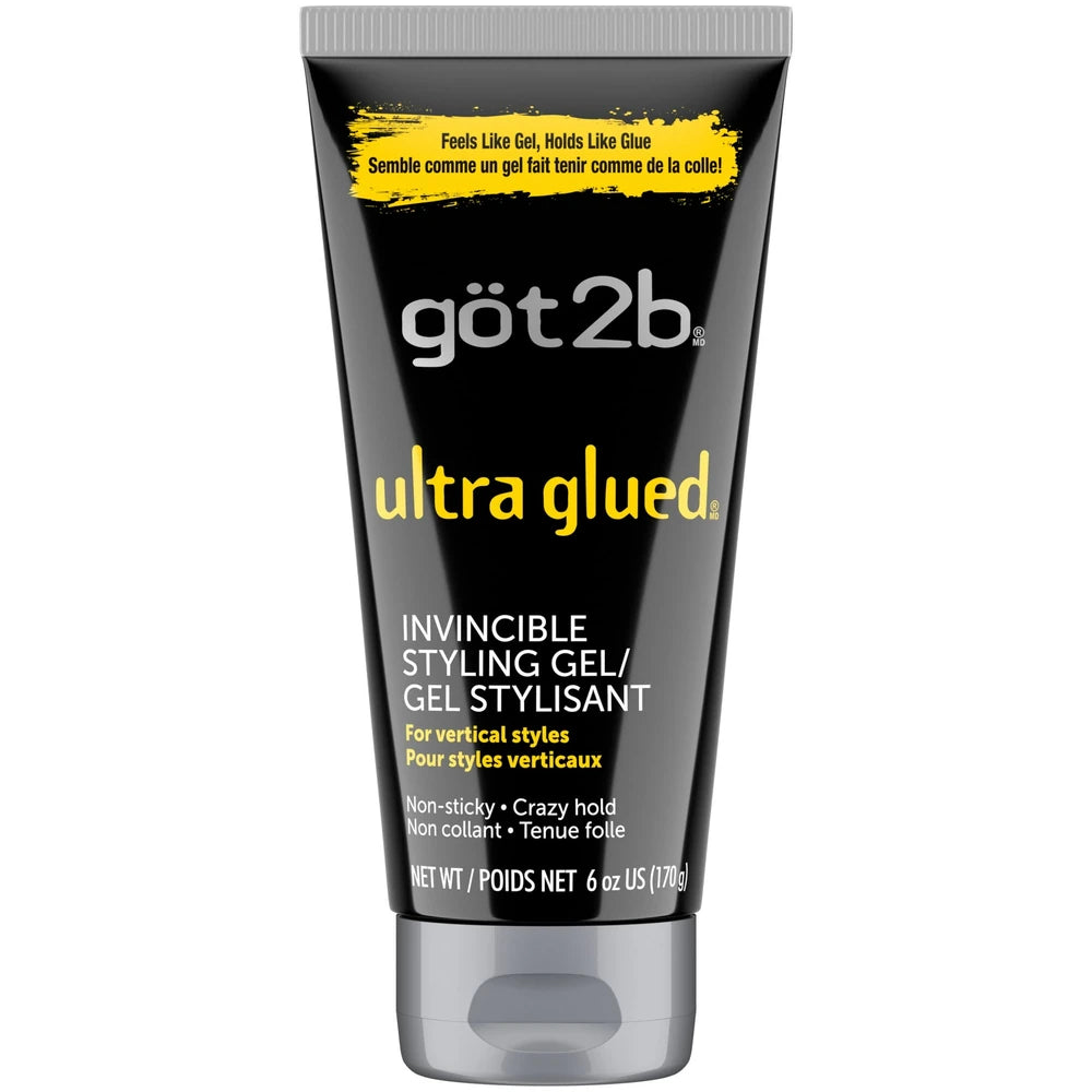 Göt2b Ultra Glued Invincible Styling Gel - (Pack of 6) 6 Oz