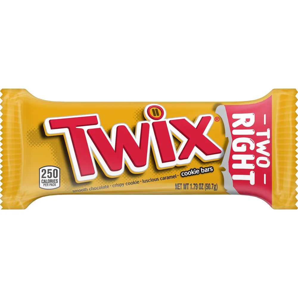 Mars Twix Cookie & Caramel 10x36 Count 1.79 oz (Pack of 360)