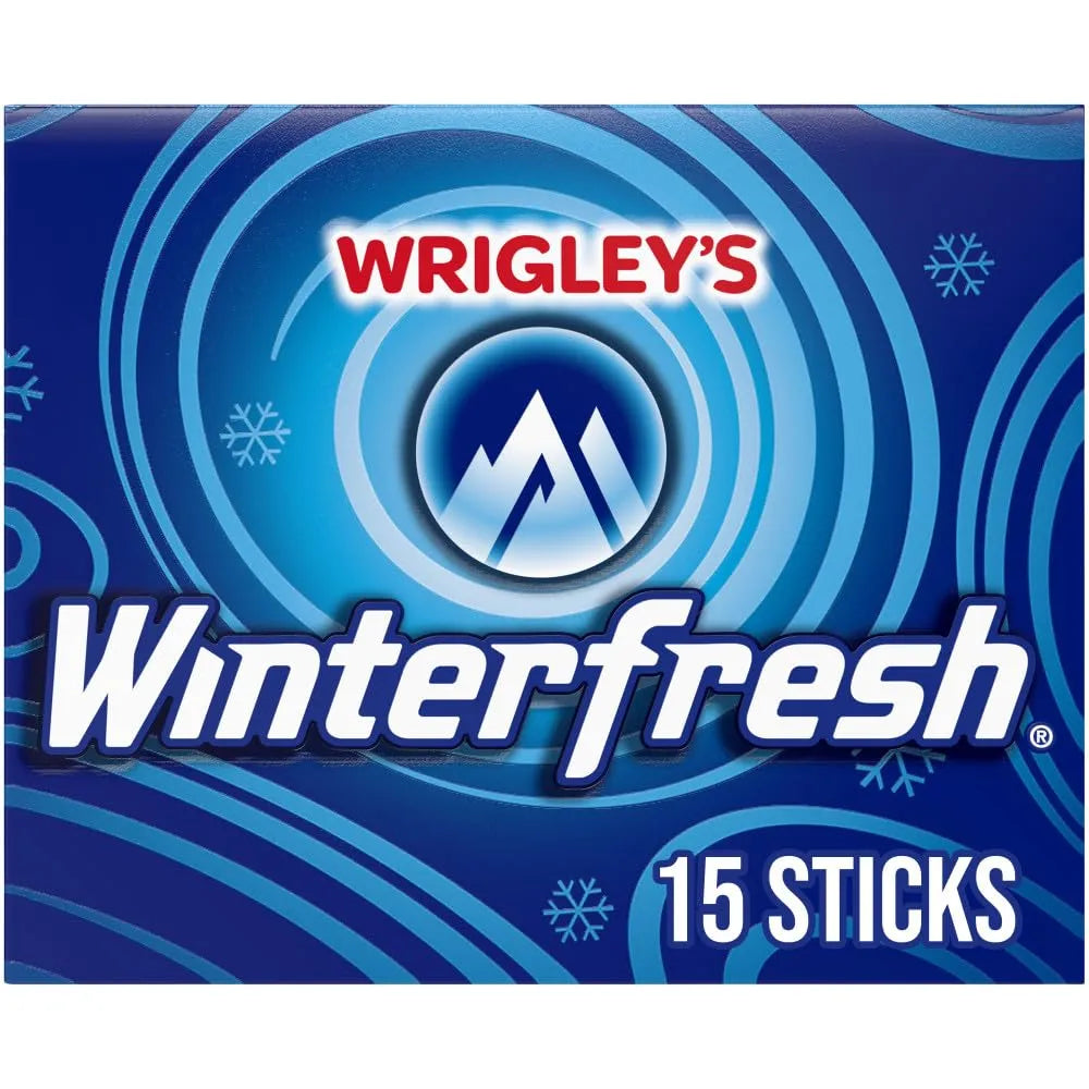 Wrigley'S Winterfresh 15 Stick Gum 12X10 0.11Oz (Pack Of 120)