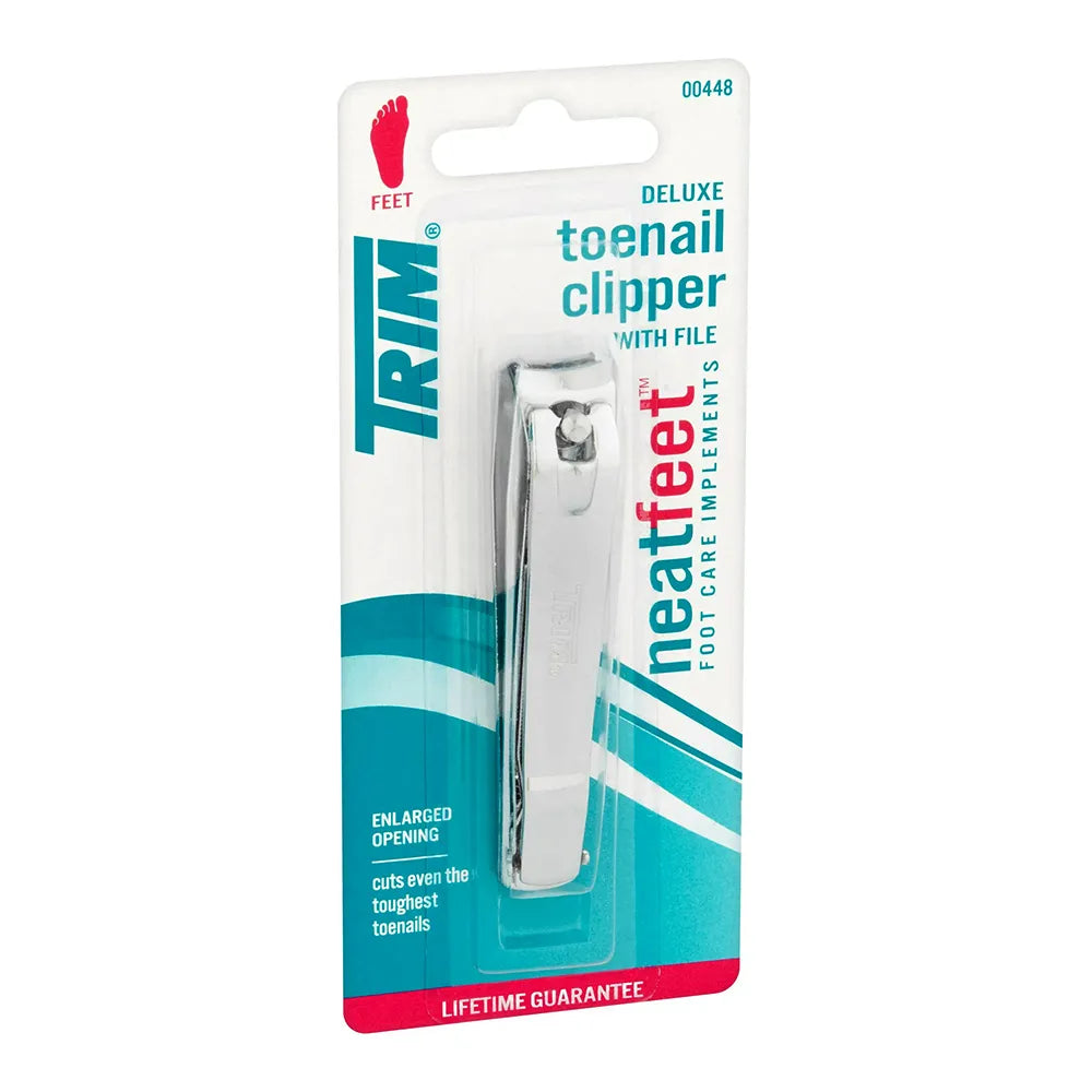 Trim Neatfeet Deluxe Toenail Clipper with File 0.94Oz (Pack of 24)