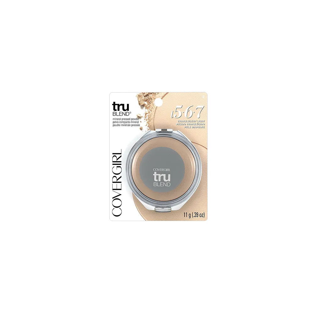 Cover Girl Trublend Pressed Powder Translucent Light #21 0.39Oz (Pack of 72)