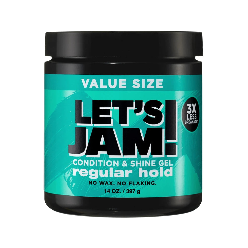 Softsheen Carson Let s Jam! Shine Enhancing Condition and Shine Gel for All Hai 14 Oz (Pack of 6)