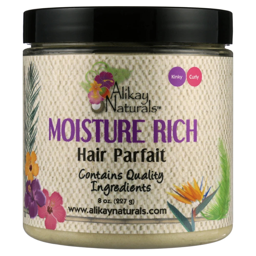 Alikay Naturals Moisture Rich Parfait 8oz All Hair Type 8 Oz (Pack of 12)