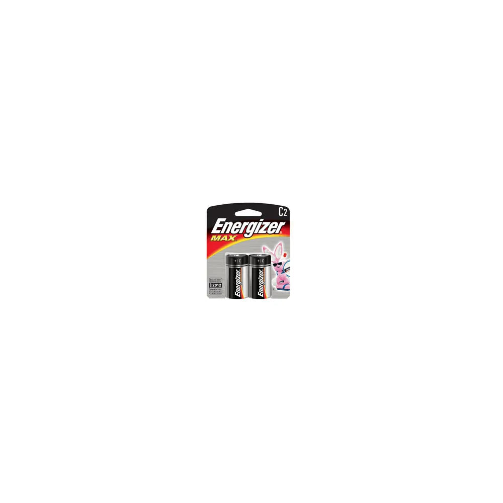 Energizer Alkaline 2 Batteries E93Bp Size: C 9.6oz(Pack of 12)
