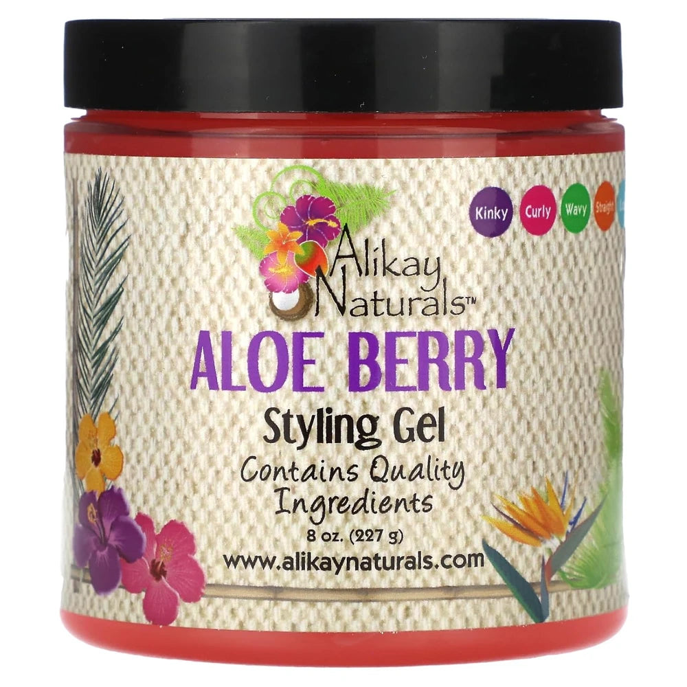 Alikay Aloe Berry Style Gel - 8 oz 8 Oz (Pack of 12)