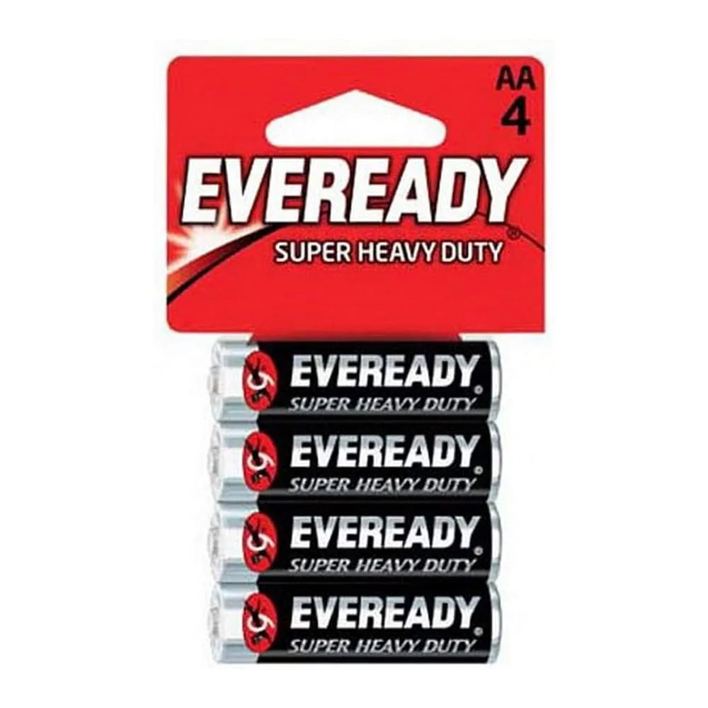 Eveready Super Heavy Duty Batteries Aa (Pack Of 24)
