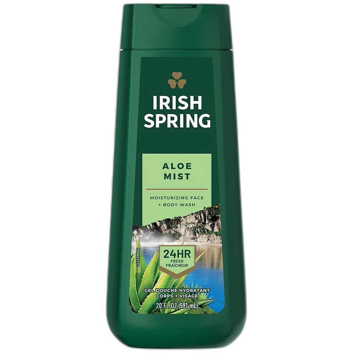 Irish Spring Body Wash Aloe Mist 20Oz (Pack of 4)