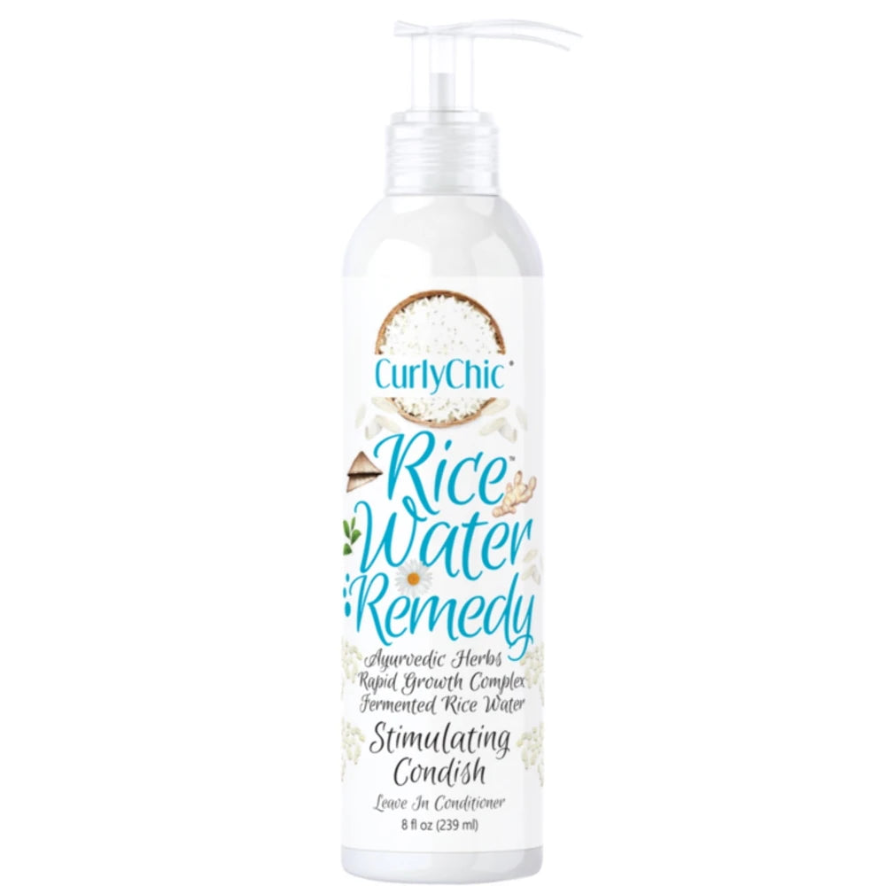 Curly Chic - Rice Water Remedy Stimulating Condish Leave-In Conditioner 8 Fl. Oz (Pack of 6)