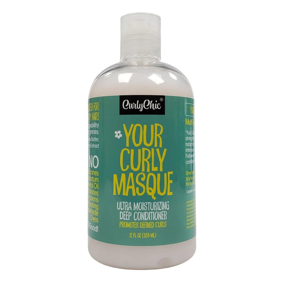 Curly Chic - Your Curly Masque Ultra Moisturizing Deep Conditioner 12 Fl. Oz (Pack of 6)