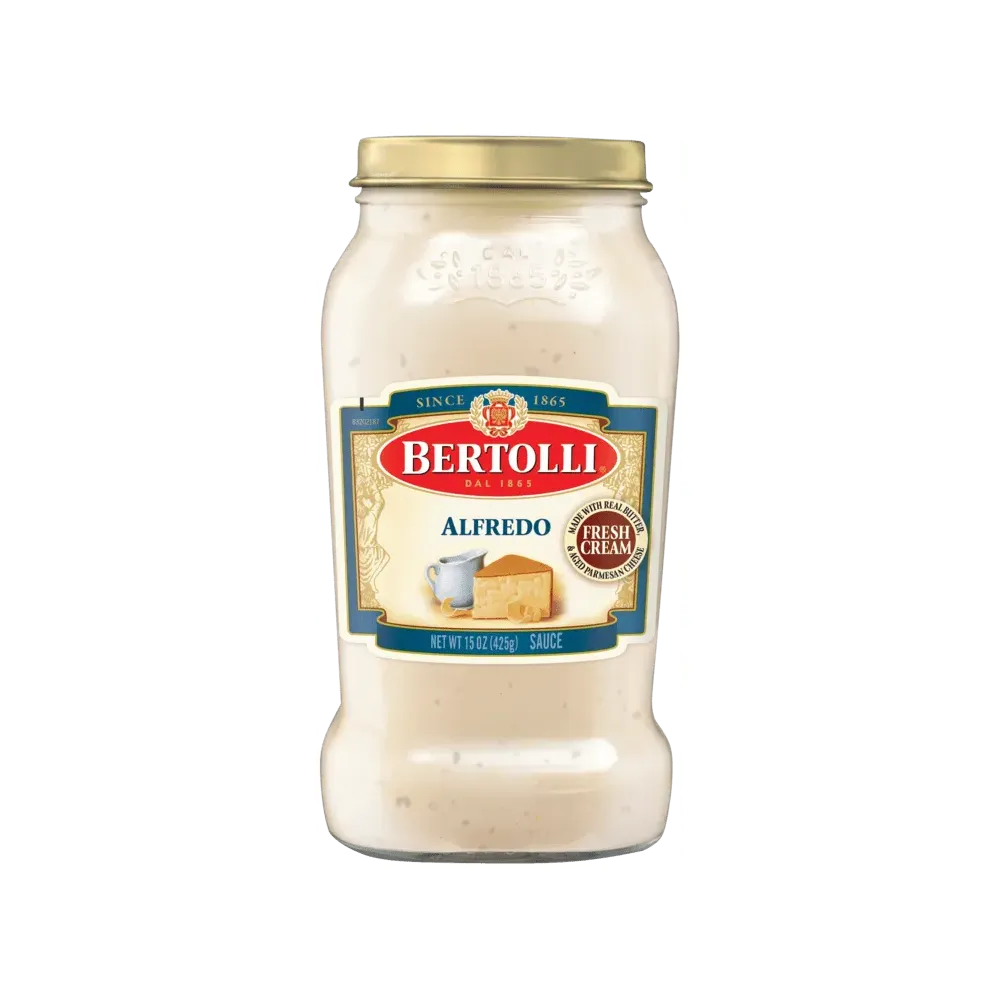 Bertolli Alfredo Sauce 15 oz with Aged Parmesan Cheese Regular (Pack of 12)