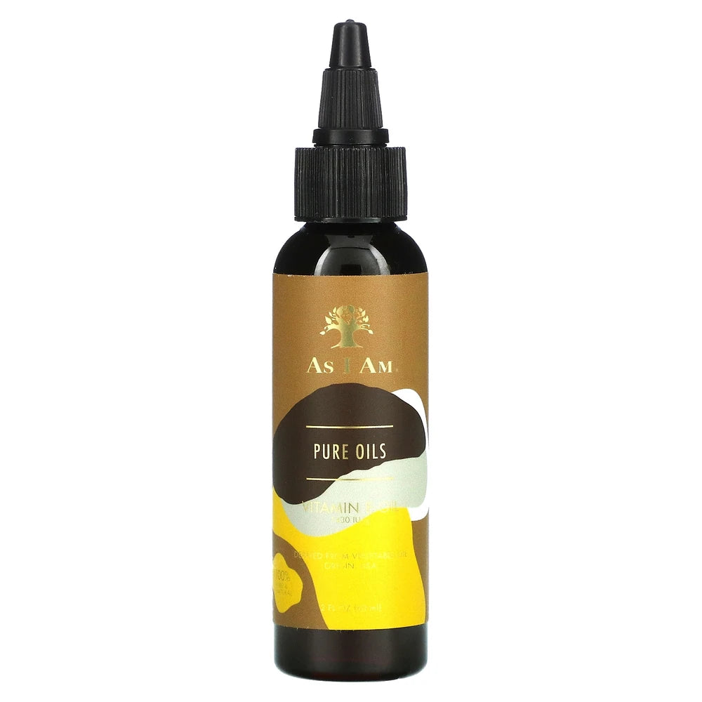 Pure Oils Vitamin E Oil 2 fl oz (60 ml) As I Am 2 Fl. Oz (Pack of 6)
