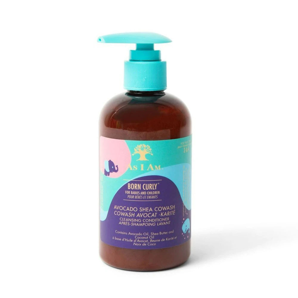 As I Am Born Curly Avocado Shea Cowash 8oz 8 Oz (Pack of 6)