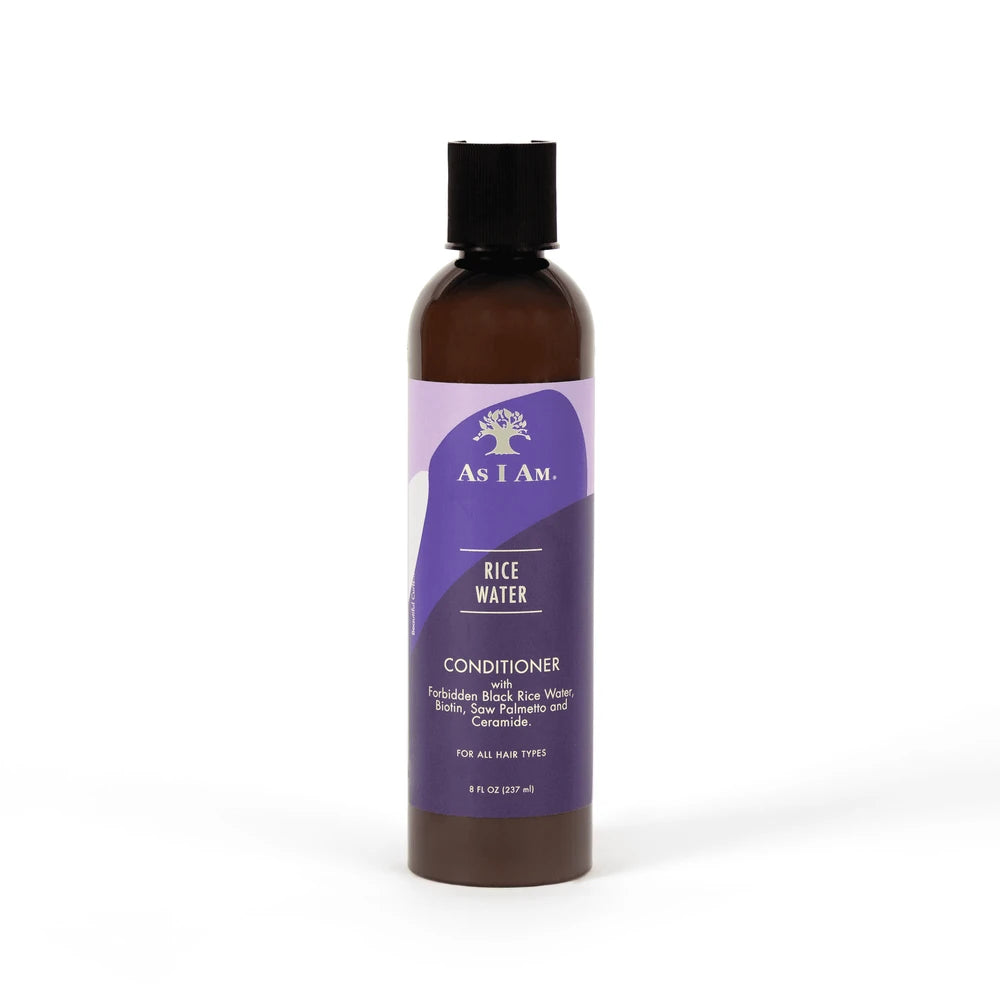 As I Am Rice Water Conditioner for All Hair Types 8 oz. with Biotin Inositol 8 Fl. Oz (Pack of 6)