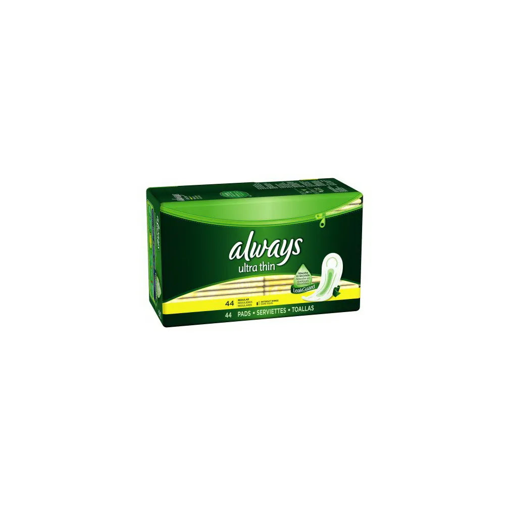 Always Ultra Thin Maxi Pads Regular (31484)44 Ea 3 Pack 3Oz (Pack Of 3)