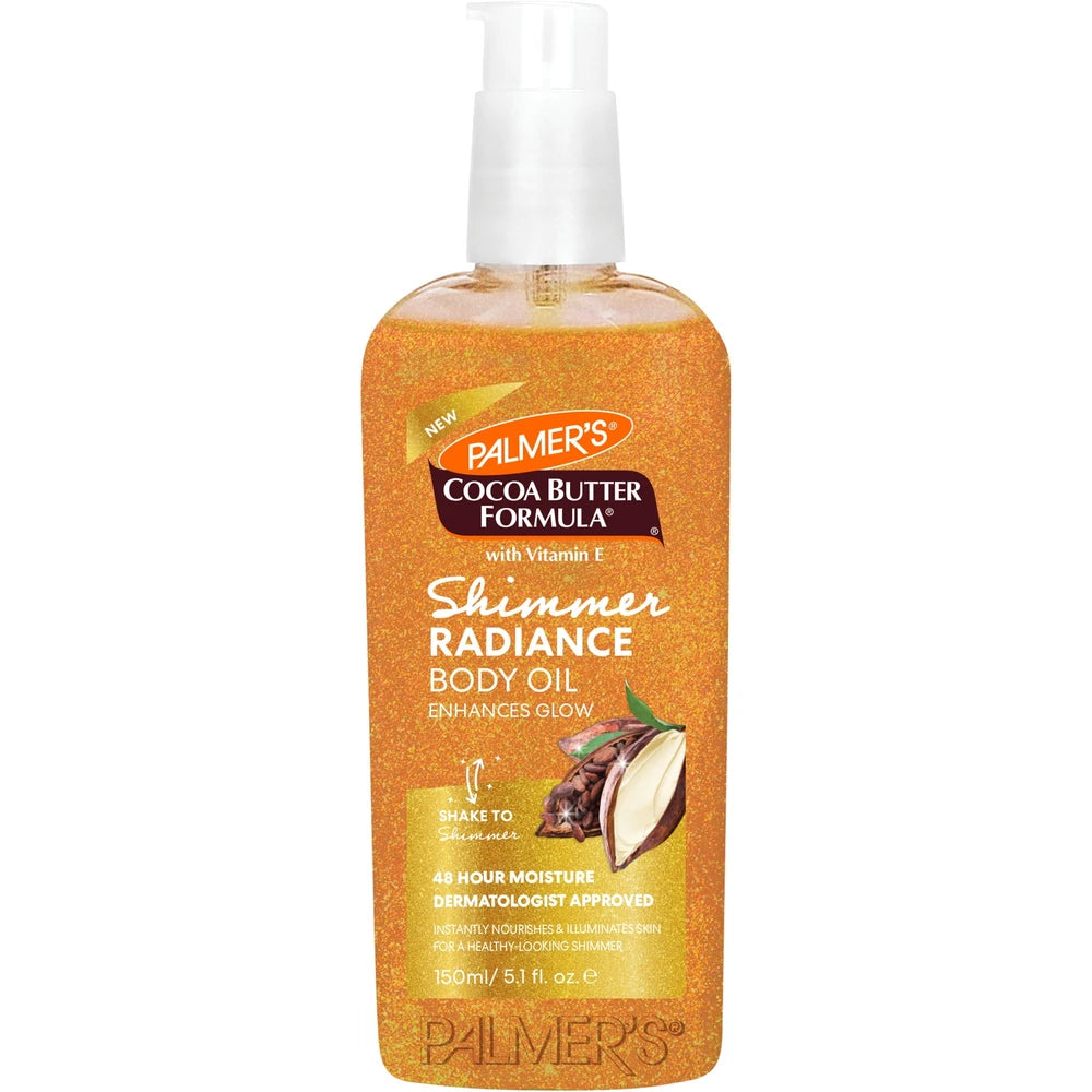 Palmer s Cocoa Butter Formula Shimmer Body Oil with Vitamin E 5.1 oz. 5.1 Fl. Oz (Pack of 12)