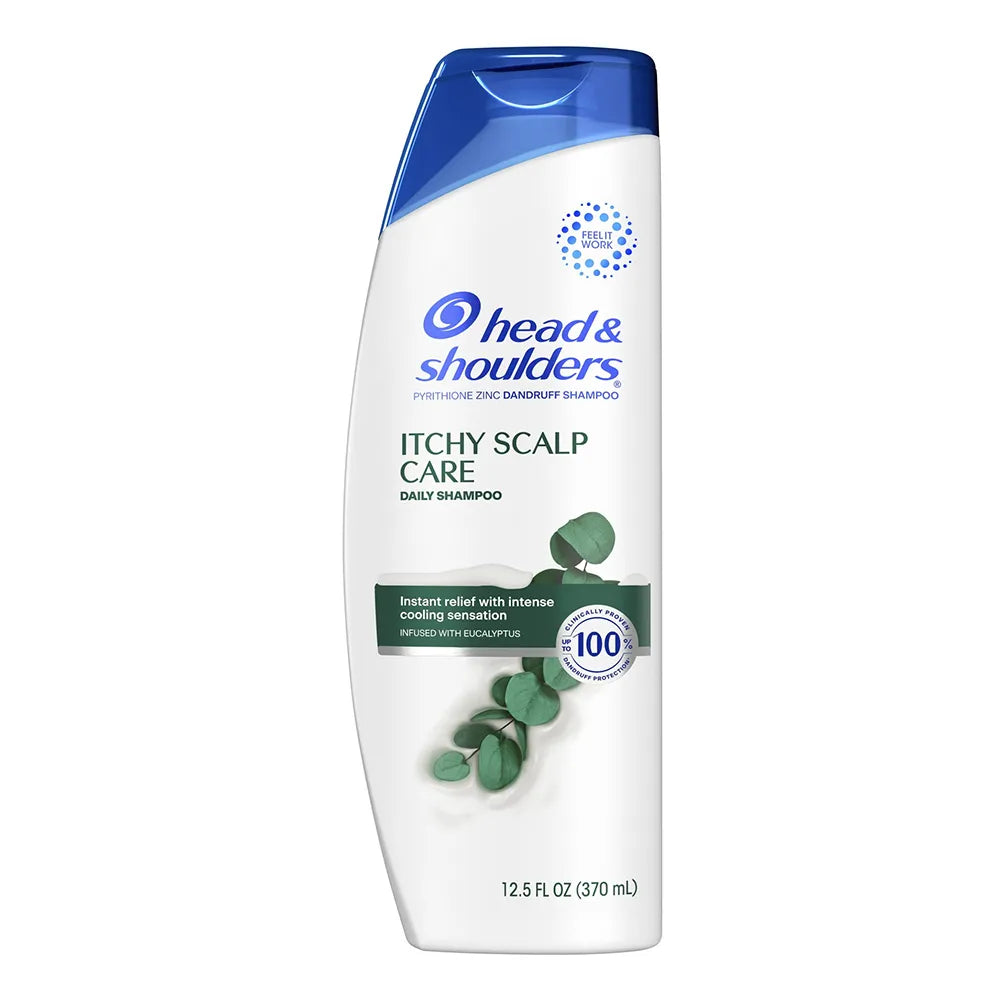 Head and Shoulders Dandruff Shampoo Itchy Scalp Care 12.5Oz (Pack of 6)