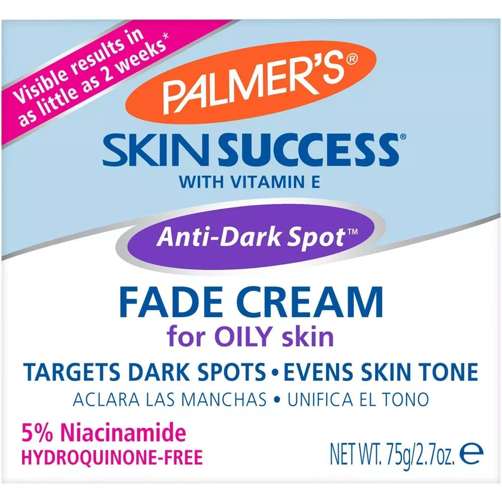 Palmers Skin Success Anti-Dark Spot Fade Cream Face Moisturizer for Oily Skin - 2.7 Oz (Pack of 12)