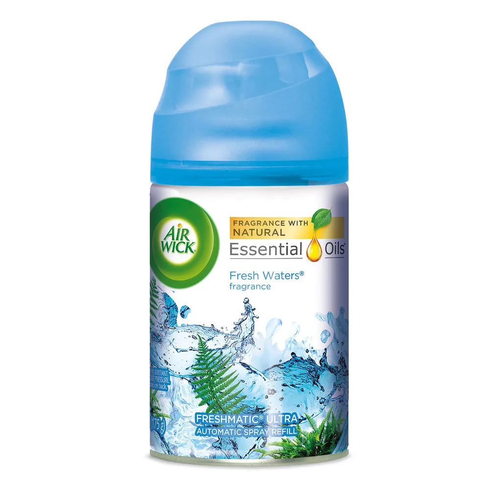 Air Wick Freshmatic Ultra Apua Essences Refill Fresh Waters6 Ea 5.89Oz (Pack of 6)