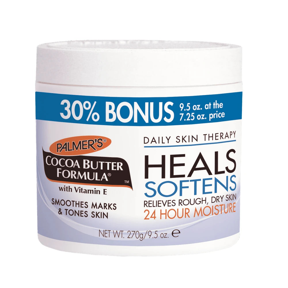 Palmer s Cocoa Butter with Vitamin E Skin Therapy Bonus Size Jar 9.5 Oz (Pack of 12)