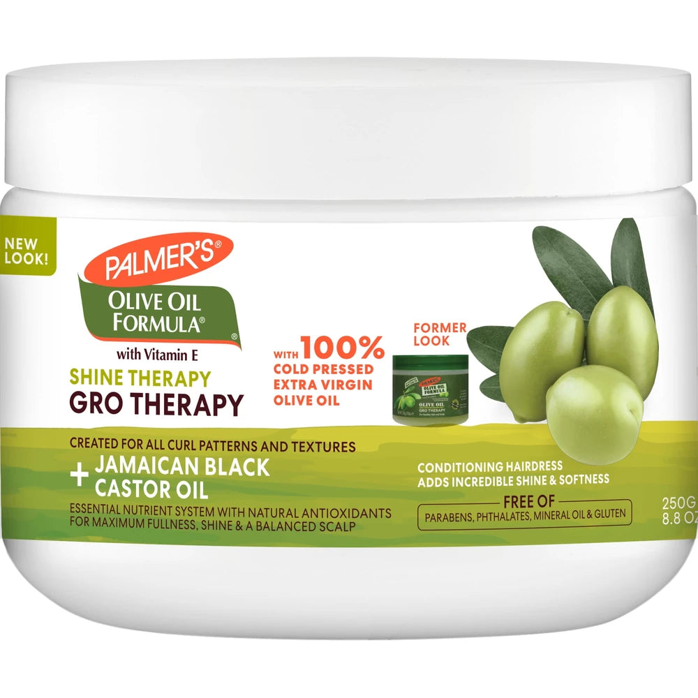 Palmer s Olive Oil Formula Shine Therapy Gro Therapy 8.8 oz. 8.8 Oz (Pack of 6)