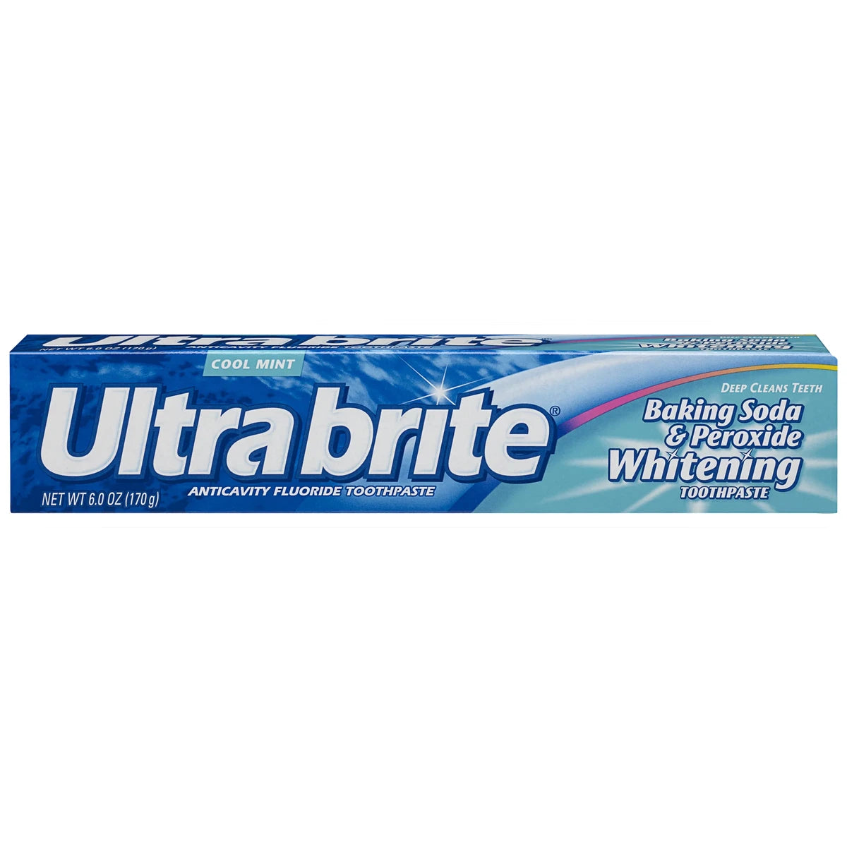 Ultra Brite Baking Soda And Peroxide Formula Toothpaste 6Oz (Pack of 24)